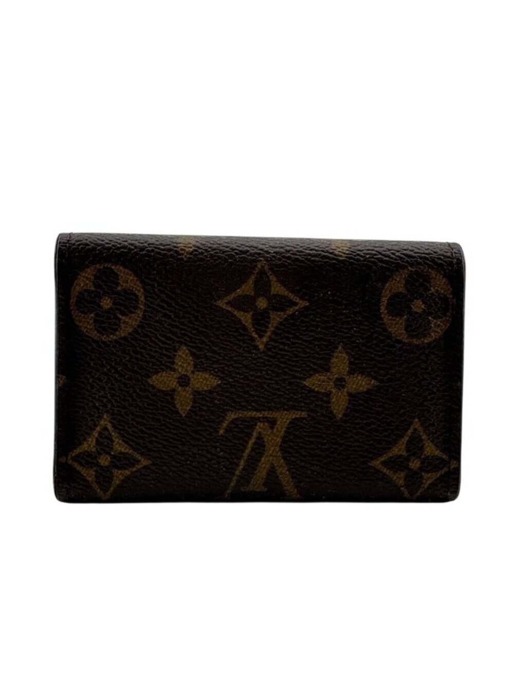 Louis Vuitton Monogram Multicles 6 Leather Key Case Brown Responsive Key Holder